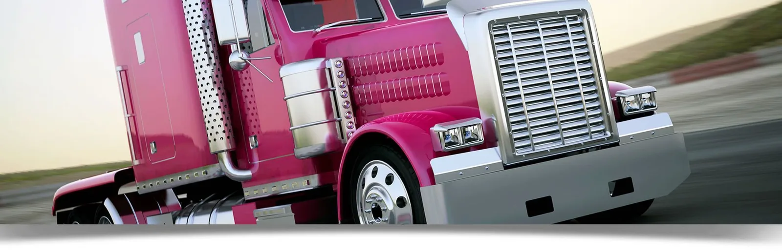 Rachel's Towing pink tow truck